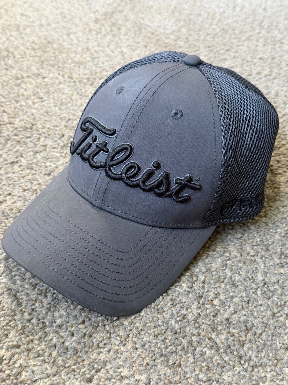 Gray Titleist Golf Hat